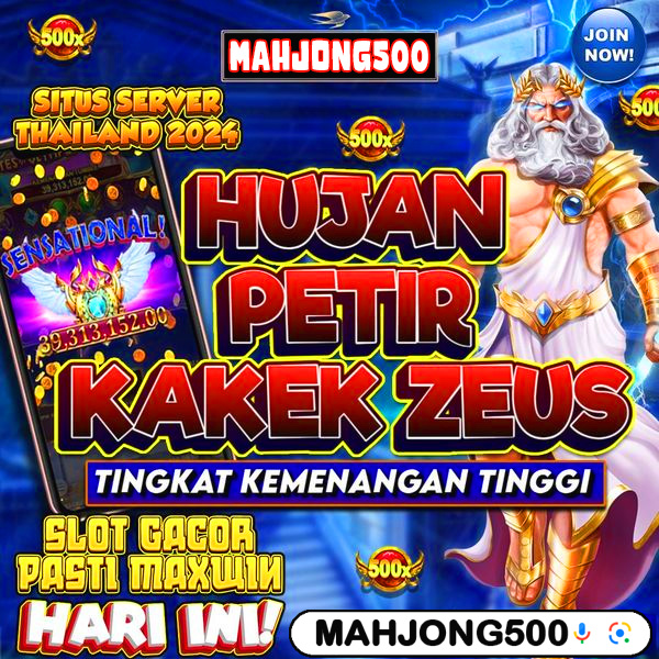 Mahjong500 🏹 LINK DAFTAR ALTERNATIF SITUS SLOT TERMANTAP DAN PALING DICARI SAAT INI